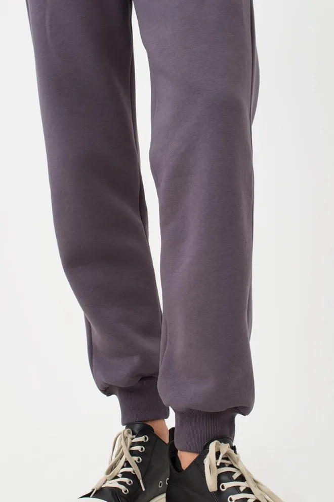 Женские спортивные штаны хлопковые на флисе Sport Style 4305/170 (grey)