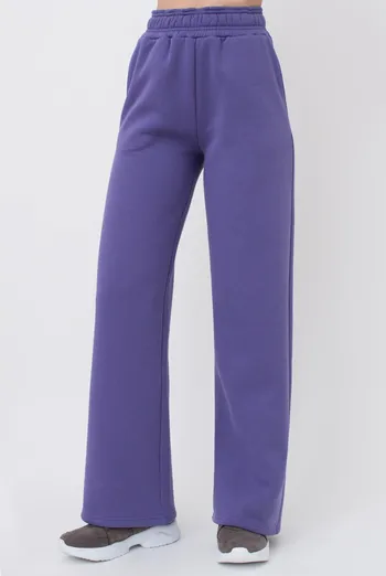 Широкие штаны на флисе SPORT STYLE 4323/170 Giulia (plum), фиолетовый Широкие штаны на флисе SPORT STYLE 4323/170 Giulia (plum), фиолетовый