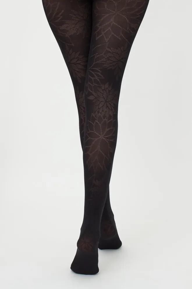 Колготки з малюнком Stem 60 den model 1 Giulia (nero), чорний