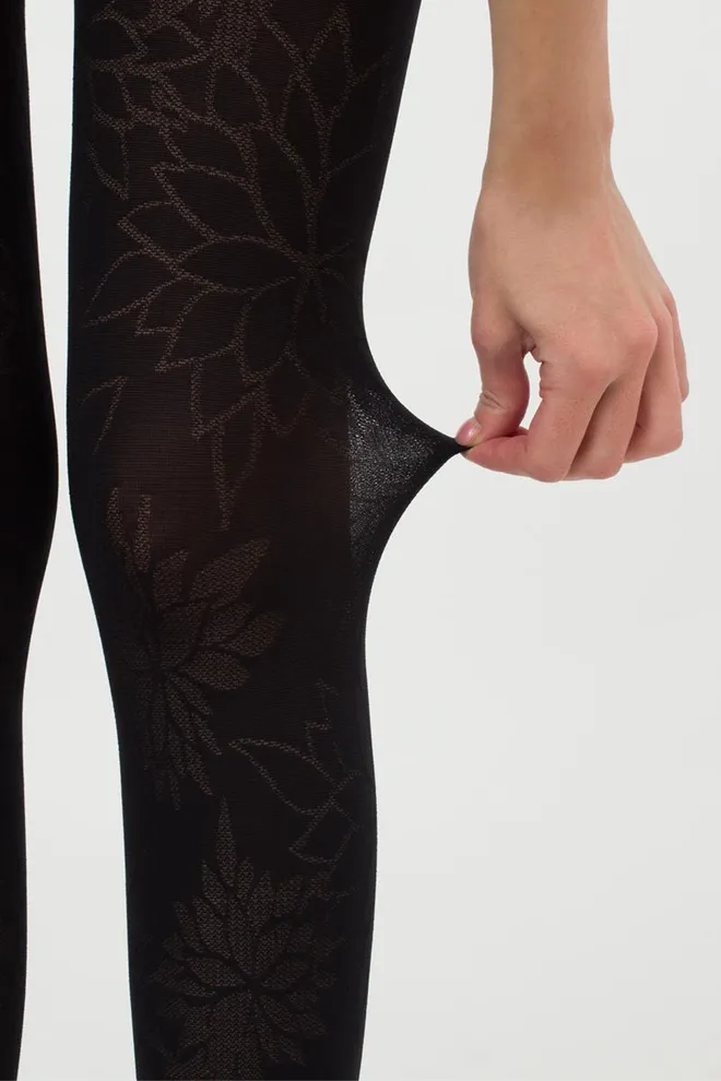 Колготки з малюнком Stem 60 den model 1 Giulia (nero), чорний