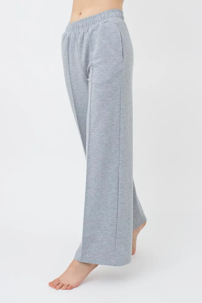 Спортивные штаны широкие STREET STYLE 4306/180 Giulia (light grey melange), серый