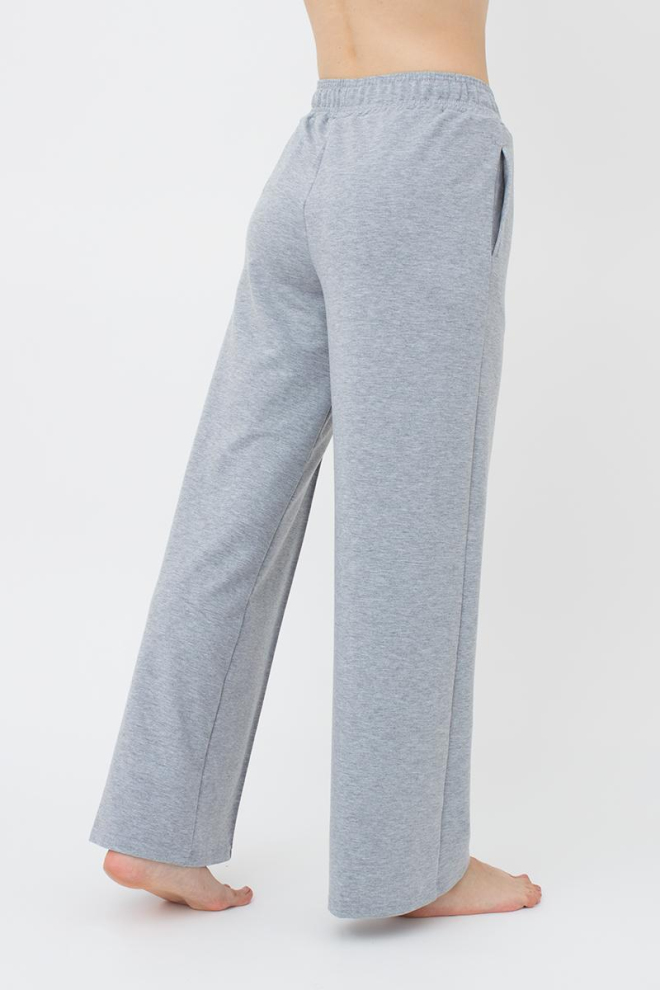 Спортивні штани широкі STREET STYLE 4306/180 Giulia (light grey melange), сірий