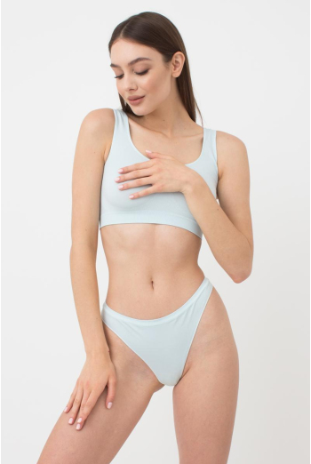 Жіночі безшовні труси стринги String briefs color Giulia (spun sugar)