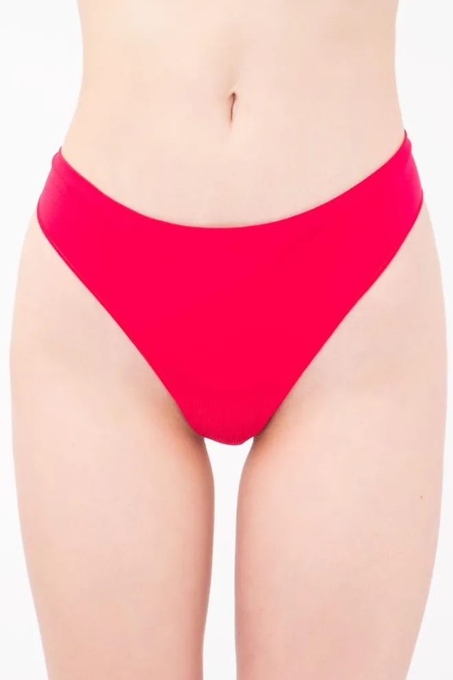 Жіночі безшовні труси стринги String briefs color Giulia (raspberry sorbet)