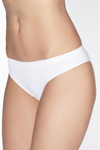 Жіночі безшовні труси стрінги String invisible Giulia (bianco)