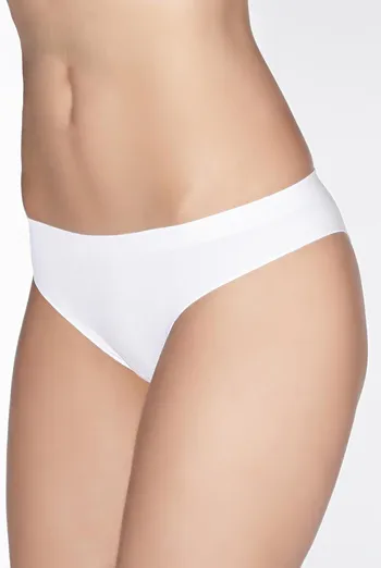 Женские бесшовные трусы стринги String invisible Giulia (bianco)