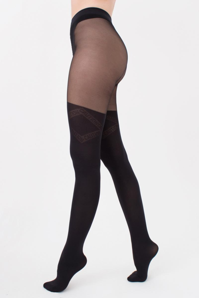Колготки з імітацією панчіх Style-Up Model 1 Giulia (nero)