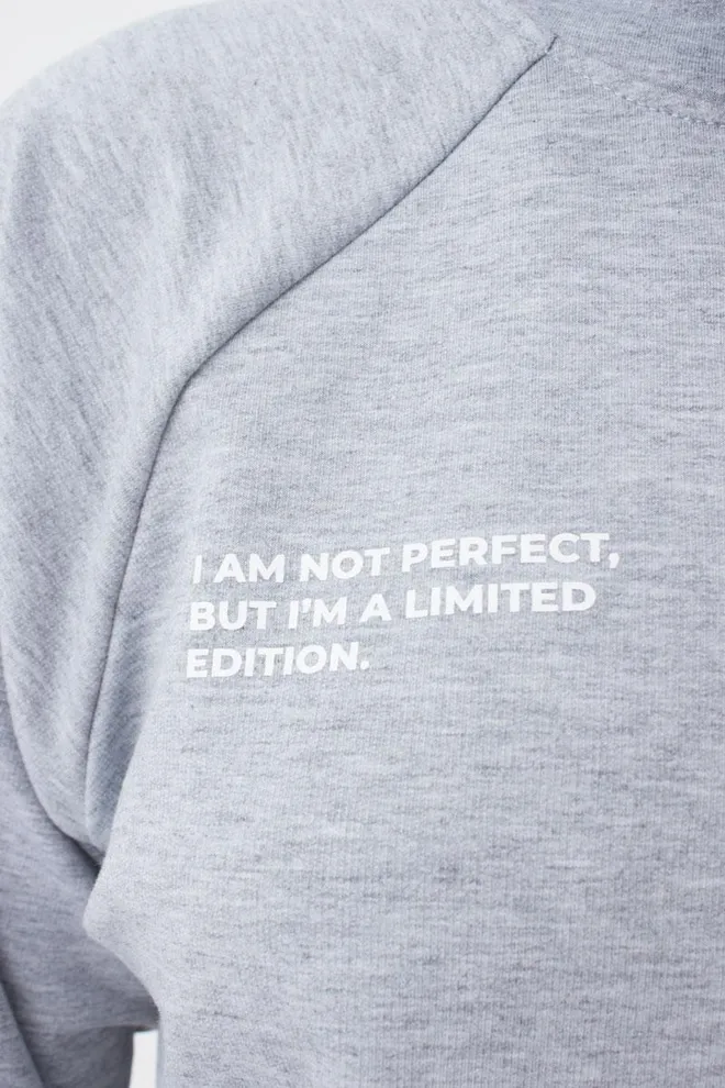 Свитшот с капюшоном женский Sweatshirt sport 4409/010 Giulia (light grey melange)