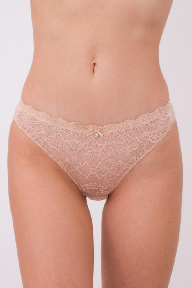 Мереживні труси сліп Sara 2309/32 Giulia (beige)