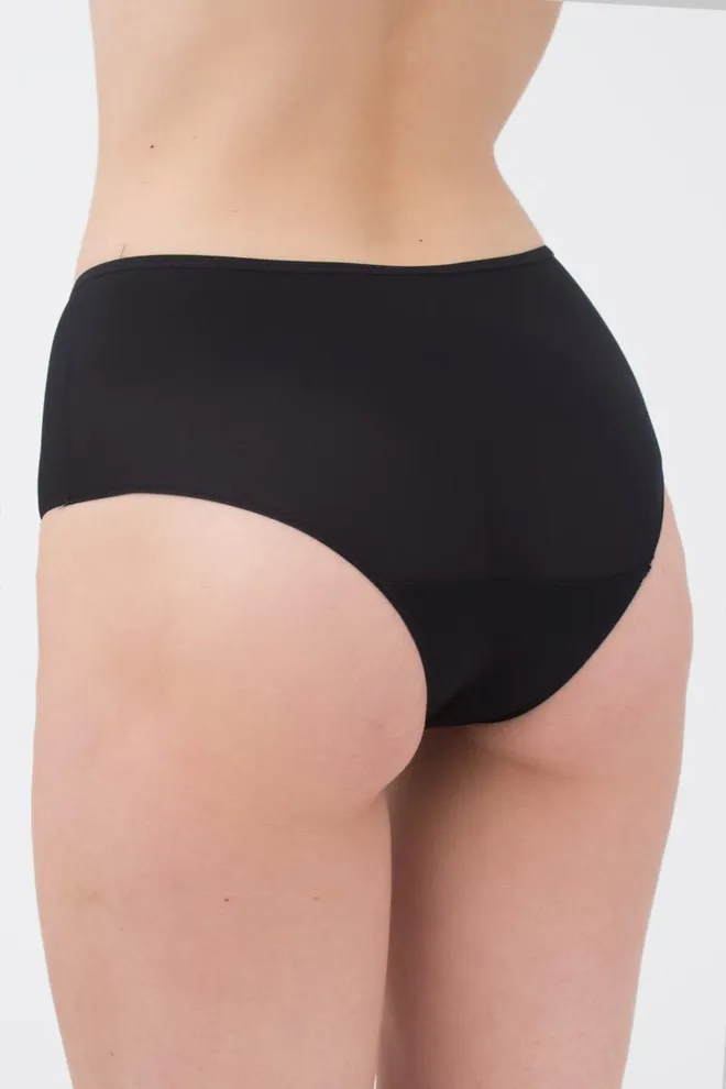 Женские трусы хипстеры Sentiment 2502/40 Giulia (black)