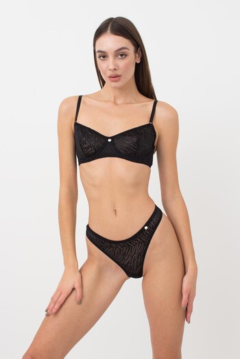 Мережевний бюстгальтер на кісточках Sherry 1610/04 Giulia (black) Мережевний бюстгальтер на кісточках Sherry 1610/04 Giulia (black)