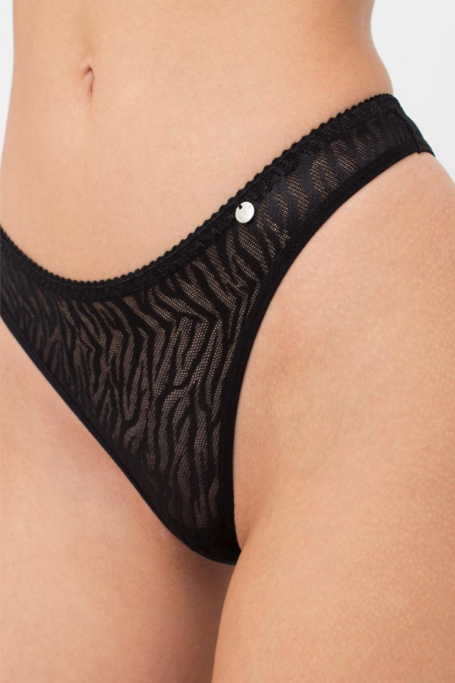 Мереживні труси стрінг Sherry 2206/04 Giulia (black)