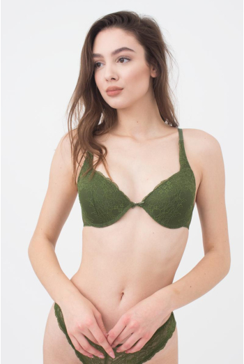 Бюстгальтер з тонкою перемичкою Silvia 1172/21 Giulia (green), зелений