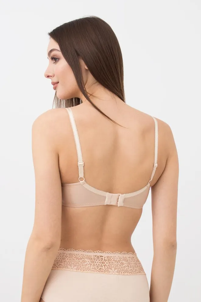 Бюстгальтер с формованной чашкой Soft micro 1105/22 Giulia (beige)