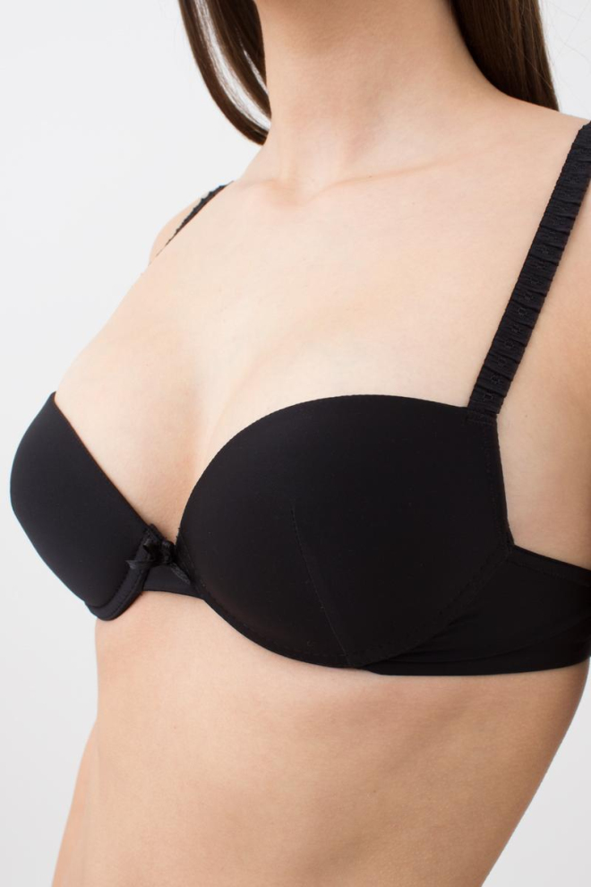 Бюстгальтер з формованою чашкою Soft micro 1106/20 Giulia (black), чорний