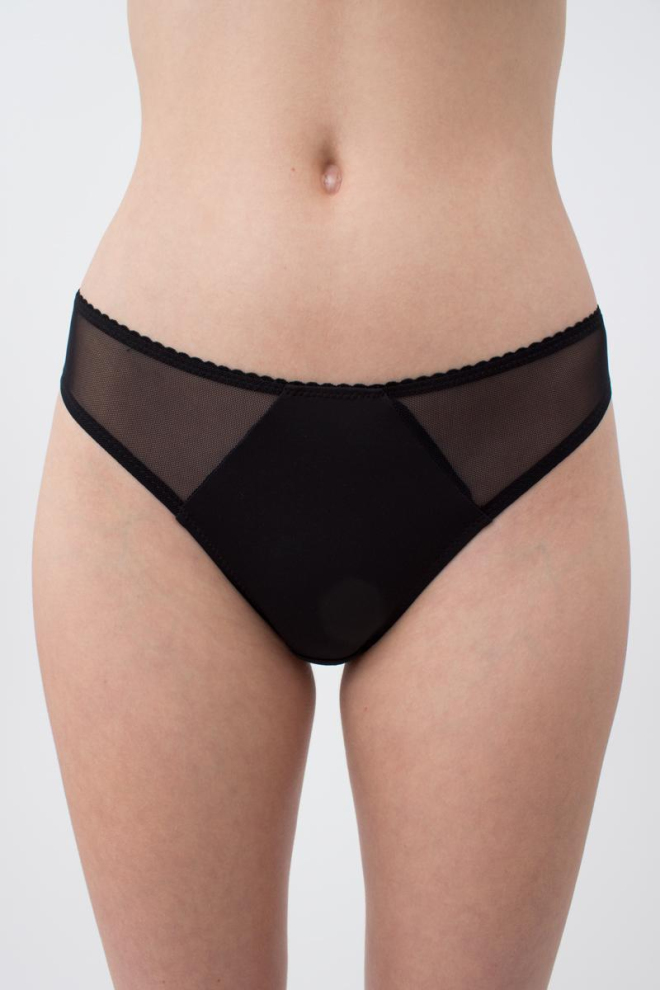 Жіночі труси сліпи Soft micro 2211/22 Giulia (black)