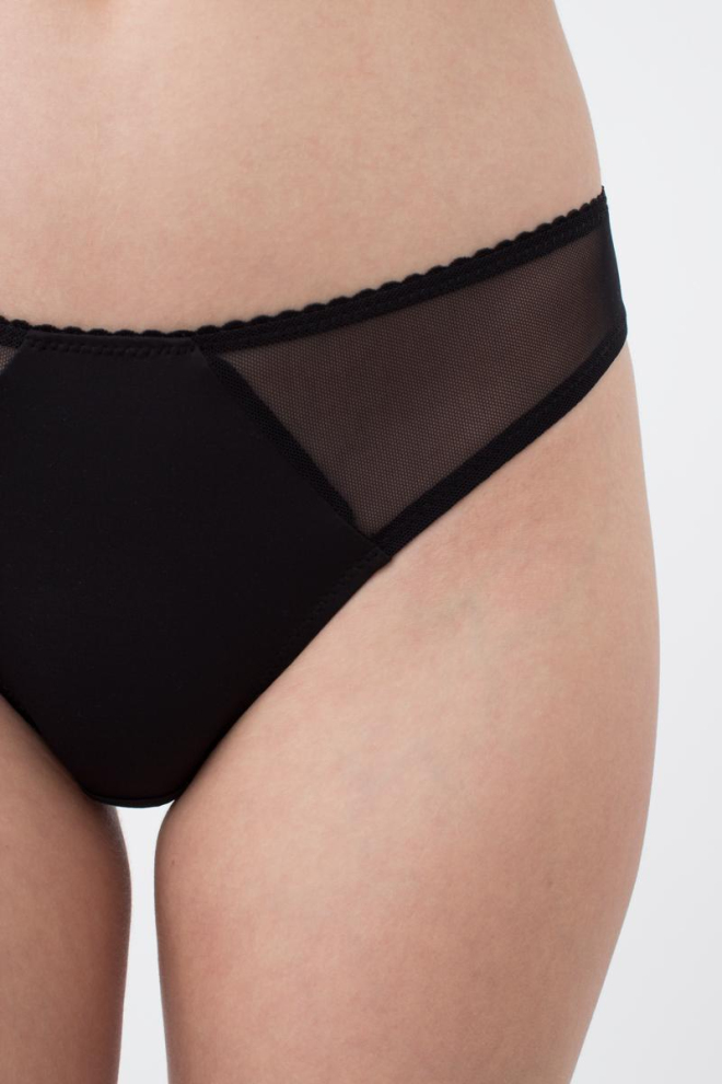 Жіночі труси сліпи Soft micro 2211/22 Giulia (black)