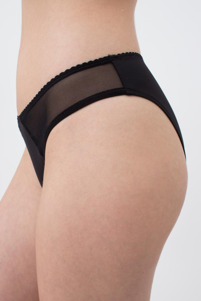 Жіночі труси сліпи Soft micro 2211/22 Giulia (black)