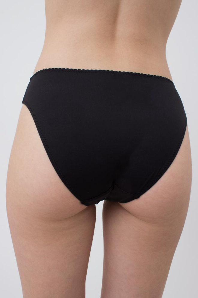 Жіночі труси сліпи Soft micro 2211/22 Giulia (black)