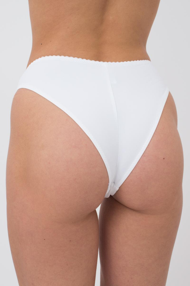 Жіночі труси бразіліана Soft micro 2219/20 Giulia (white)