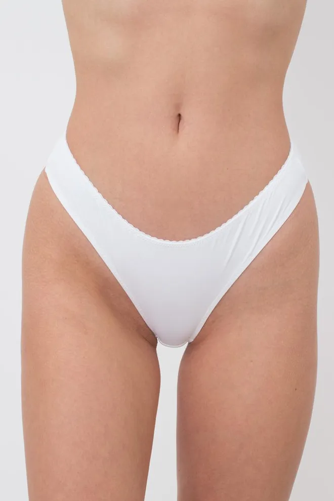 Женские трусы бразилиана Soft micro 2219/20 Giulia (white)