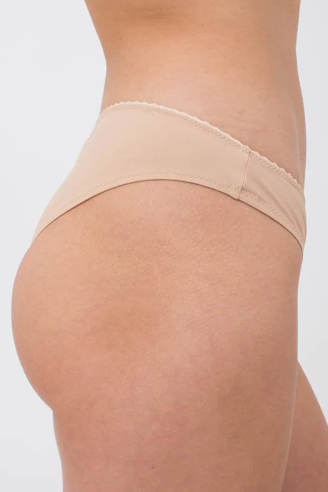Жіночі труси бразіліана Soft micro 2219/20 Giulia (beige)