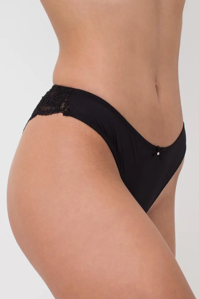 Жіночі трусики мереживні бразиліана Sophia 2605/31 Giulia (black)