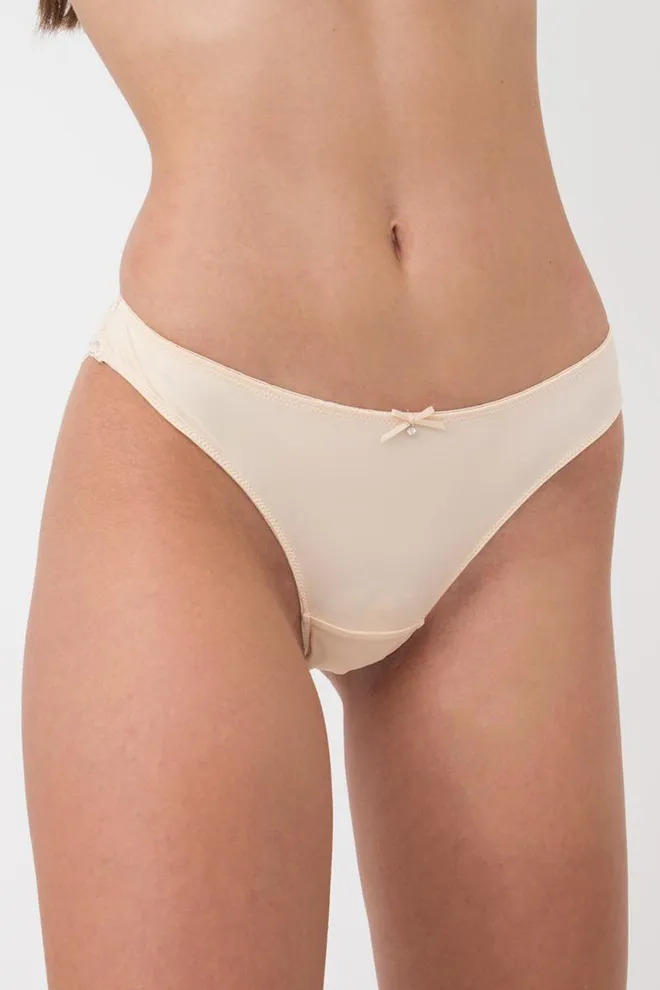 Жіночі трусики мереживні бразиліана Sophia 2605/31 Giulia (beige)