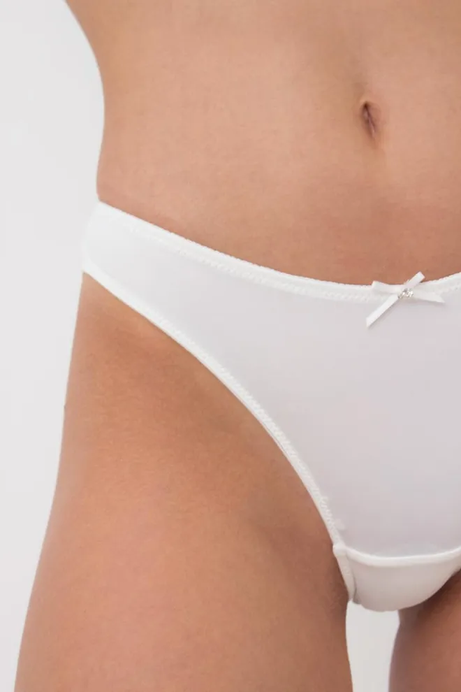 Жіночі трусики мереживні бразиліана Sophia 2605/31 Giulia (whisper white)