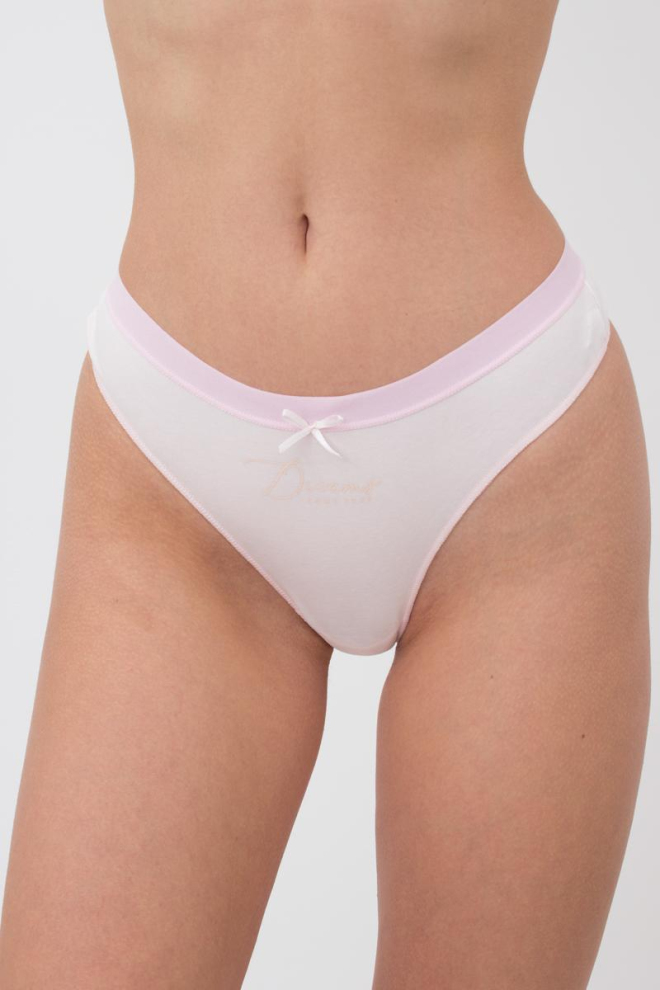 Жіночі труси стрінги Sweet cotton 2102/60 Giulia (pink)
