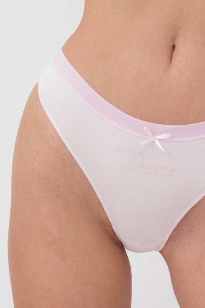Жіночі труси стрінги Sweet cotton 2102/60 Giulia (pink)