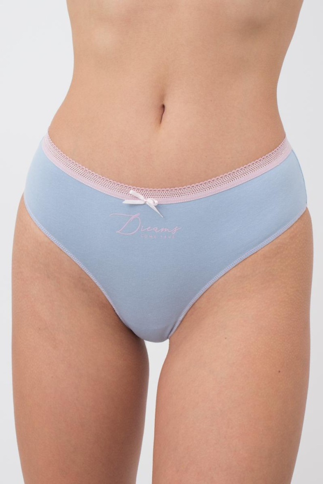 Жіночі труси бразиліана Sweet cotton 2216/60 Giulia (mint)