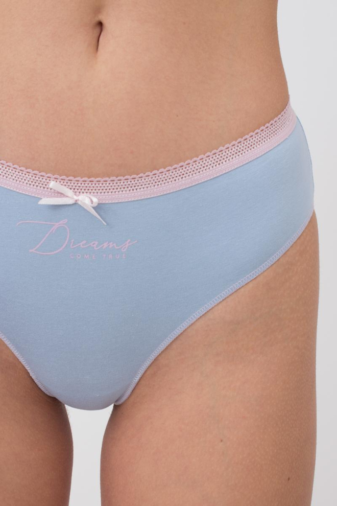 Жіночі труси бразиліана Sweet cotton 2216/60 Giulia (mint)