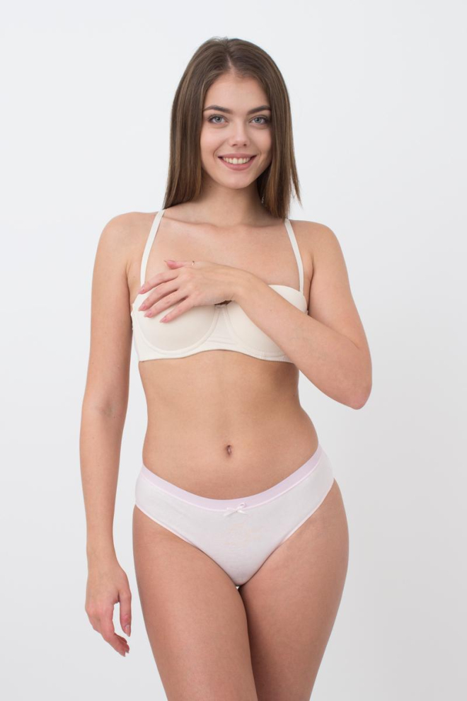 Жіночі труси сліпи Sweet cotton 2301/60 Giulia (pink)