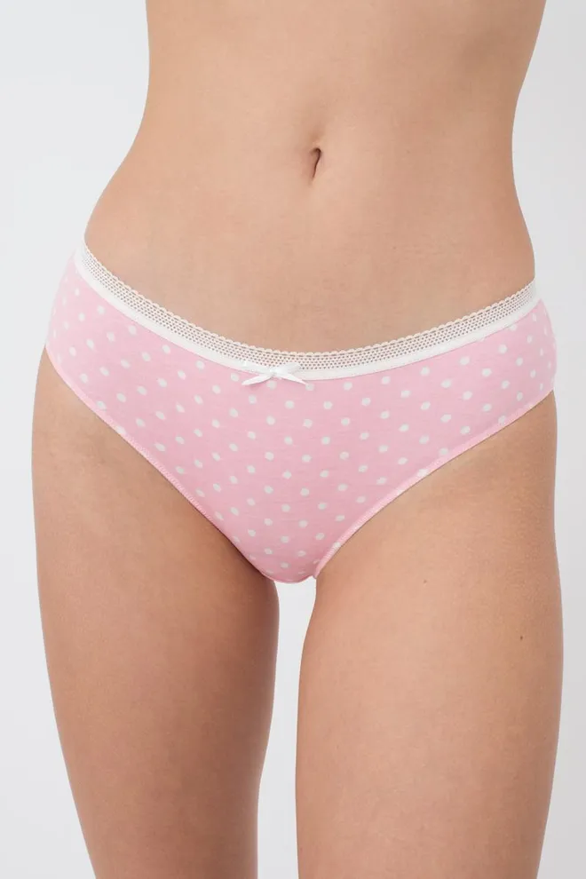 Женские трусы слипы Sweet cotton 2301/60 Giulia (pink dots)