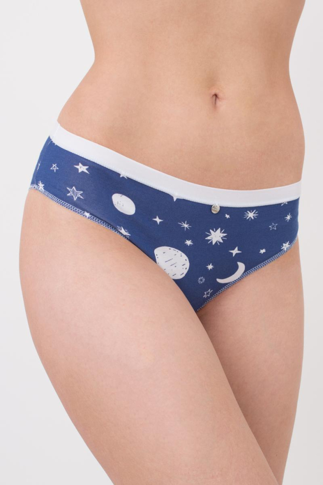 Жіночі труси сліпи Sweet cotton 2301/60 Giulia (moon)