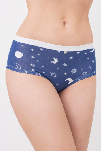 Жіночі труси шортики Sweet cotton 2602/60 Giulia (moon) Жіночі труси шортики Sweet cotton 2602/60 Giulia (moon)