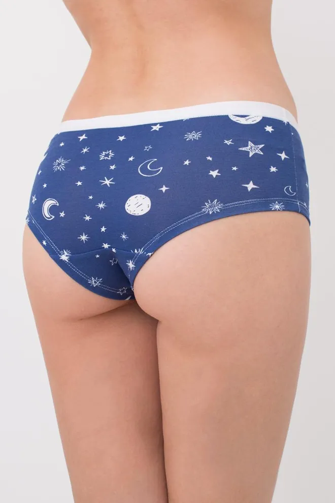 Женские трусы шортики Sweet cotton 2602/60 Giulia (moon)