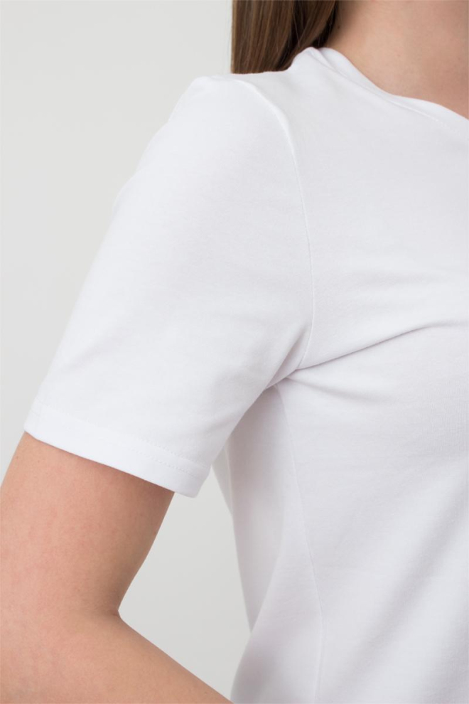 Футбола жіноча бавовняна T-shirt Classic 4802/010 Giulia (white)