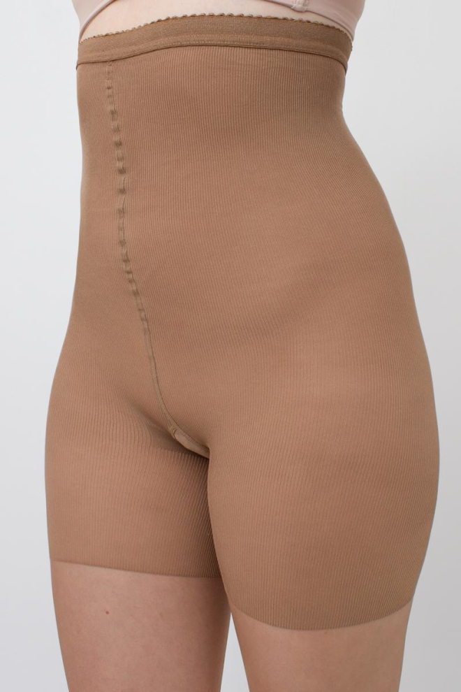 Класичні коригуючі колготки Talia control 40 den Giulia (caramel), бежевий