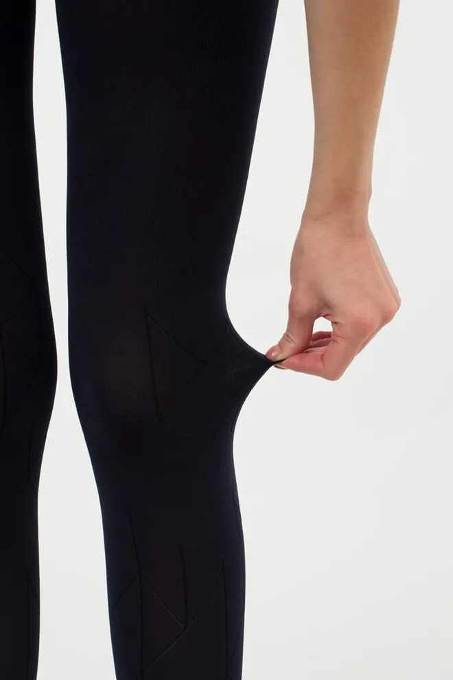 Колготки з візерунком Tati 100 den model 3 Giulia (blueberry)