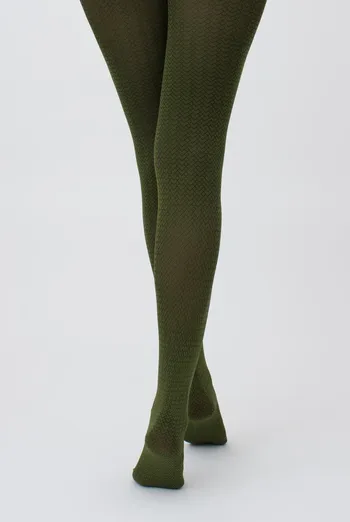 Колготки с геометрическим рисунком Tati 100 den model 2 Giulia (chive) Колготки с геометрическим рисунком Tati 100 den model 2 Giulia (chive)