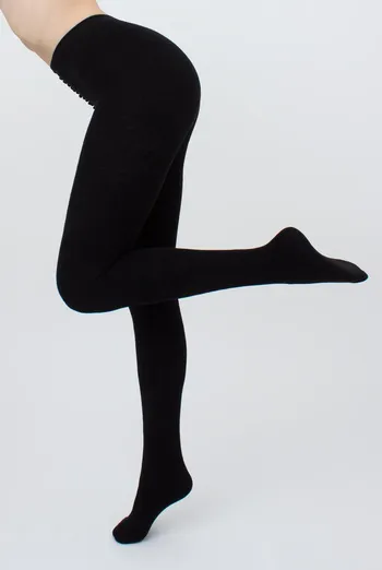 Теплые махровые колготки Terry 250 den Giulia (nero)