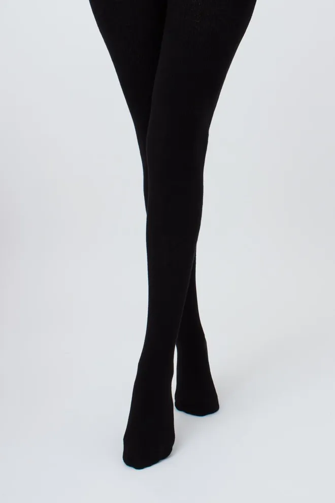 Теплые махровые колготки Terry 250 den Giulia (nero)