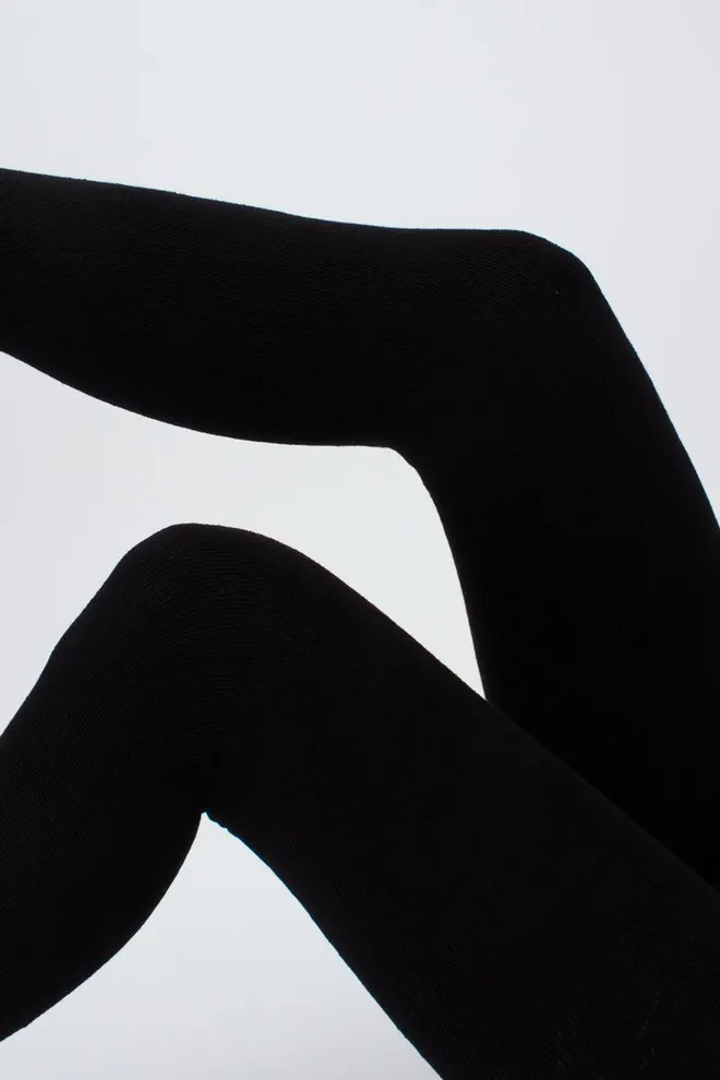 Теплые махровые колготки Terry 250 den Giulia (nero)