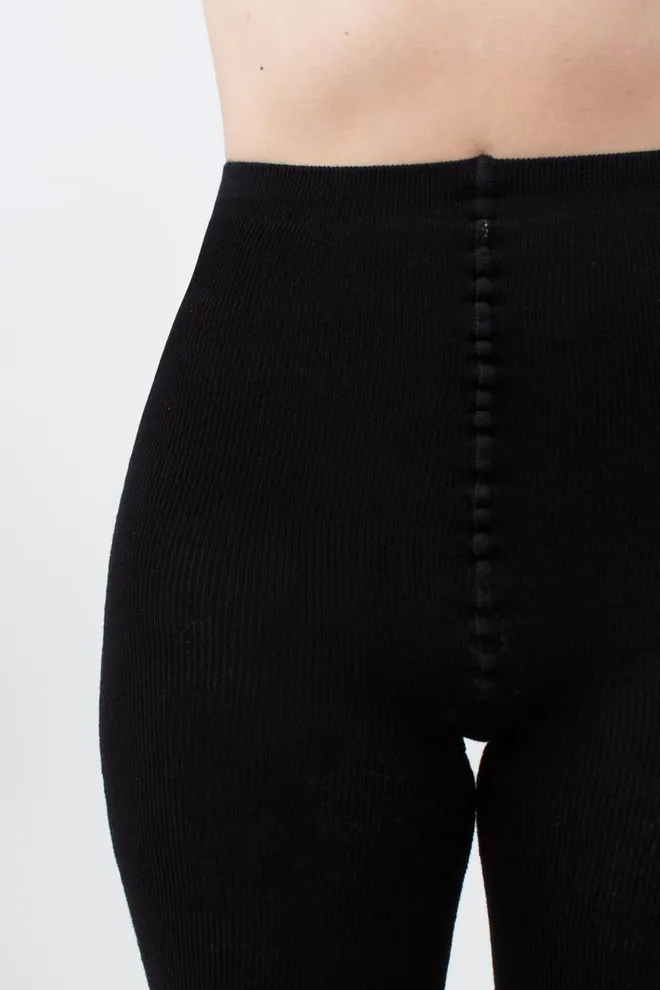 Теплые махровые колготки Terry 250 den Giulia (nero)