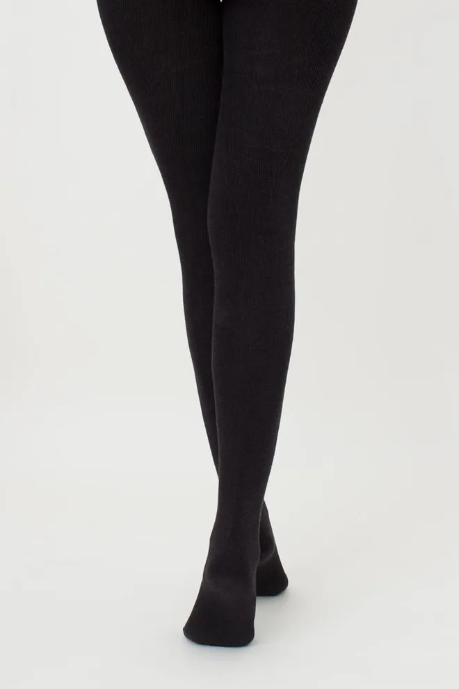 Теплые махровые колготки Terry 250 den Giulia (asphalt)