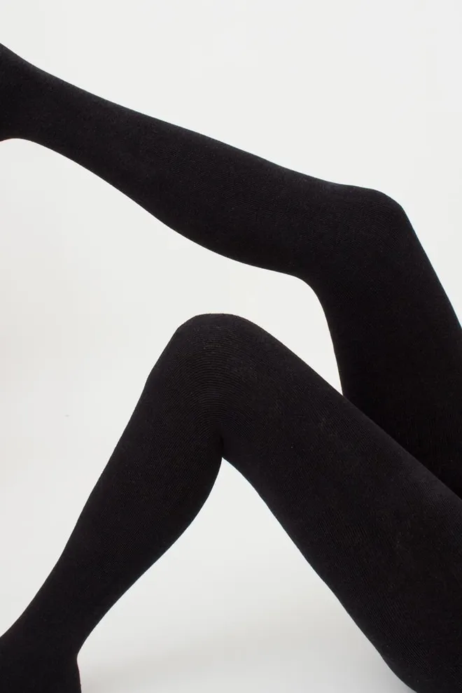 Теплые махровые колготки Terry 250 den Giulia (asphalt)