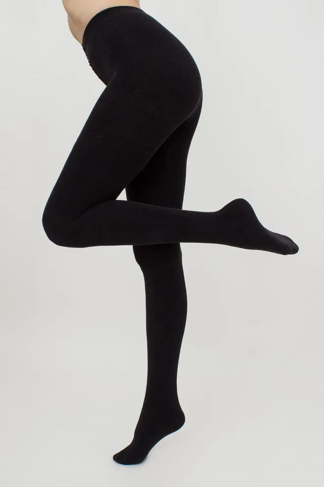 Теплые махровые колготки Terry 250 den Giulia (asphalt)