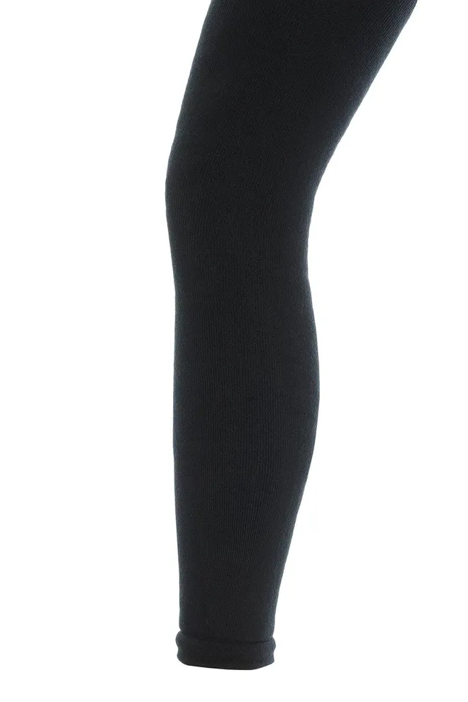 Terry 600 leggins Теплые Леггинсы из хлопка ТМ GIULIA  (nero)